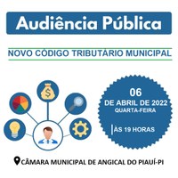 Audiência Pública - Novo Código Tributário Municipal